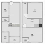 西公解19号 90平米 落地房1-2楼 418万 初中小学均不占名额