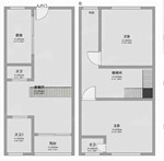 西公解19号 90平米 落地房1-2楼 418万 初中小学均不占名额