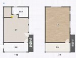 嘉会里33号宿舍楼2楼 73.85平米 150万 2027读书