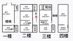 西公廨47号 落地房1-4楼 122平米 328万 初中不占 小学2025