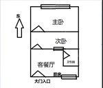 城西街264号宿舍楼2楼 36平米 148万