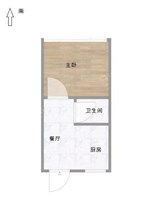鼓楼商厦6楼 46平米  102万