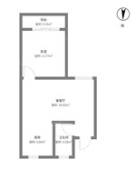 百榕电梯6楼 56.74平米 198万