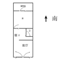 百东65号宿舍楼1楼 51平米 132万 正街店连屋