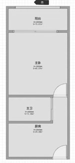 百榕2栋4楼 38平米 178万 百榕楼梯房最小面积