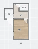 三官殿62号宿舍楼1楼 21平米 99万