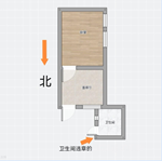 西公廨59号大院内1楼 26平米 128
