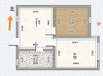 百榕1栋4楼 43平米 188万