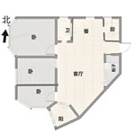 皇家16楼 南边间 105平米 338万 小学不占 初中2028