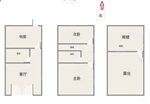 广场后巷13号大院内 落地房3层 89平米 308万 小学不占 初中2027